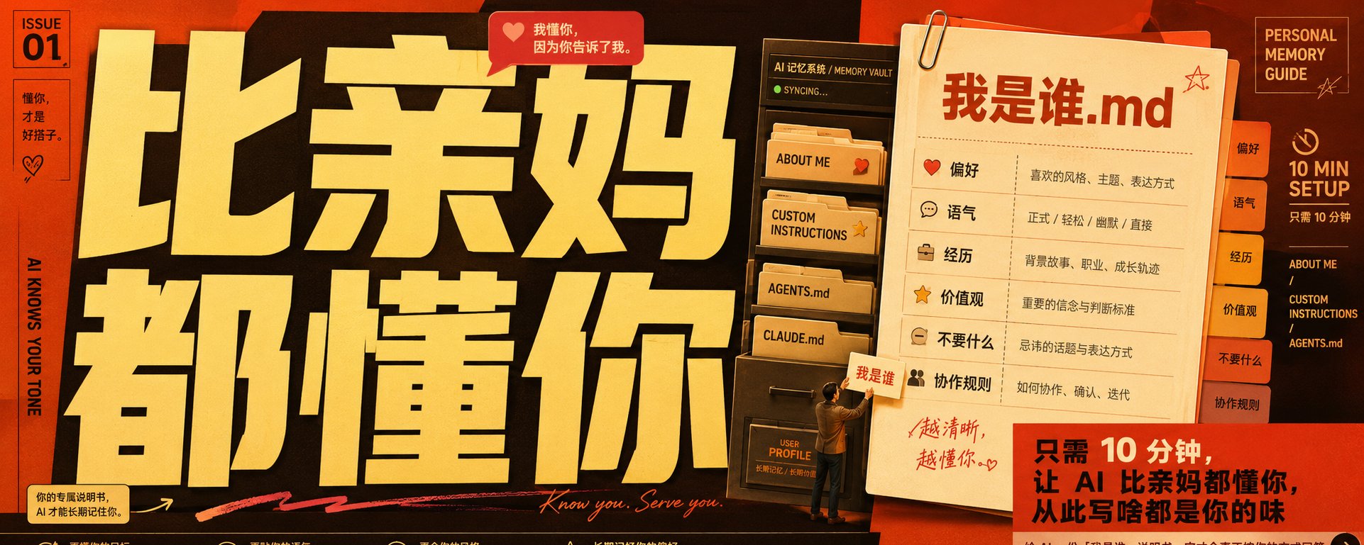 只需10分钟，让AI比亲妈都懂你，从此写啥都是你的味