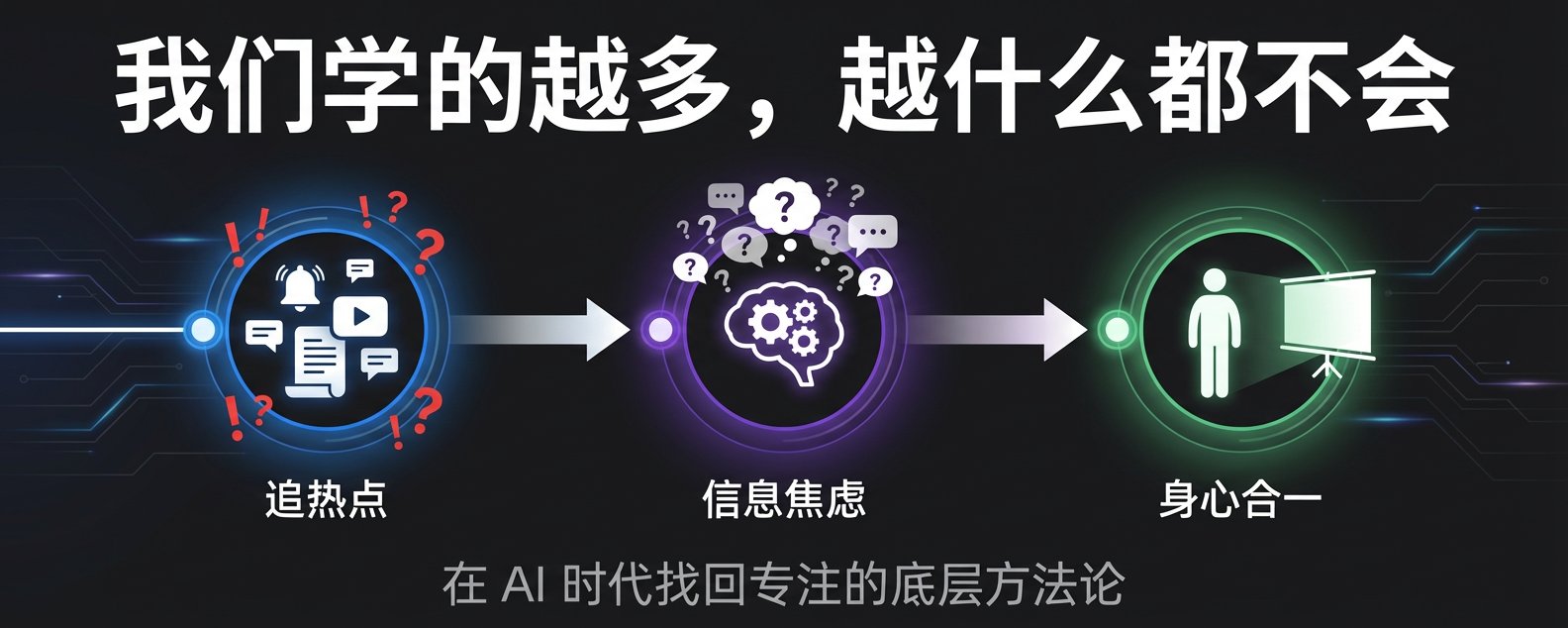 如何在 AI 时代保持自己的专注力