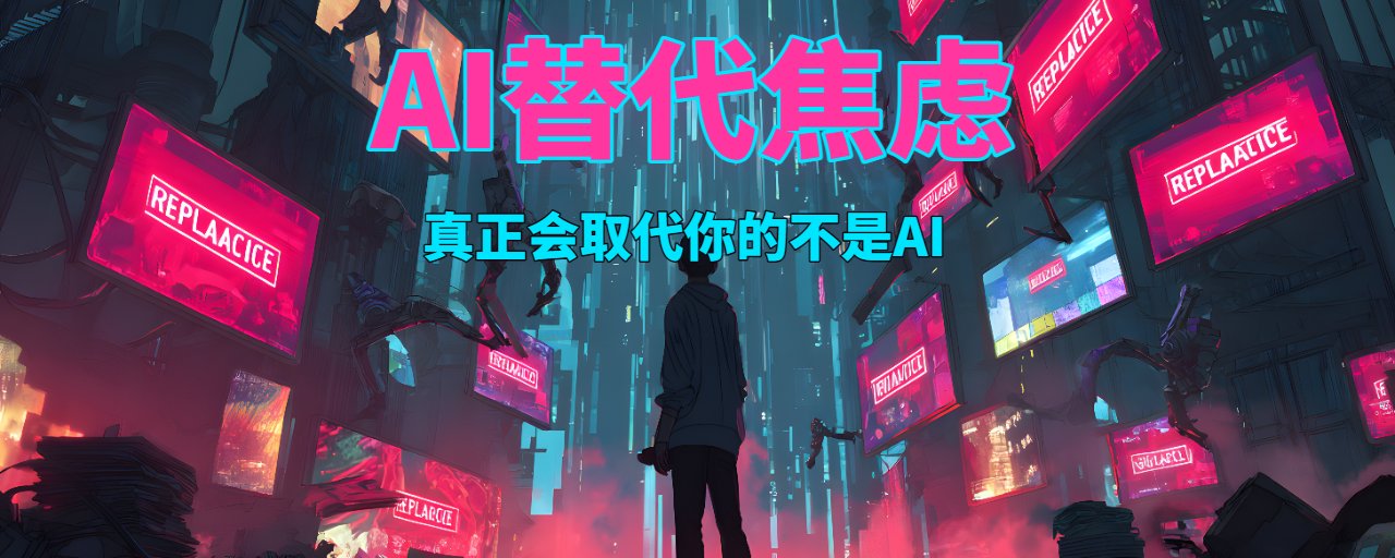 AI替代焦虑:真正取代你的不是AI