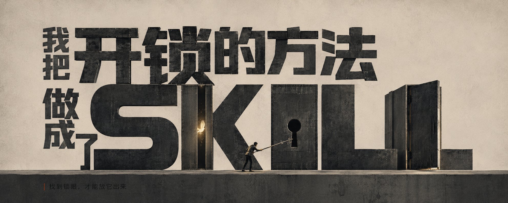 你不是在用 Skill，你是在把 AI 关进笼子