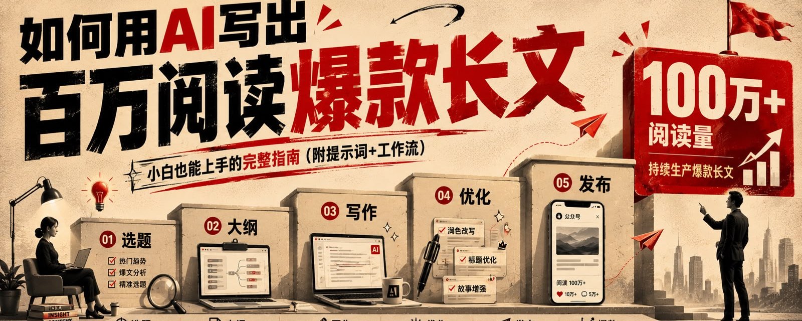 如何用 AI 写出百万阅读爆款长文？