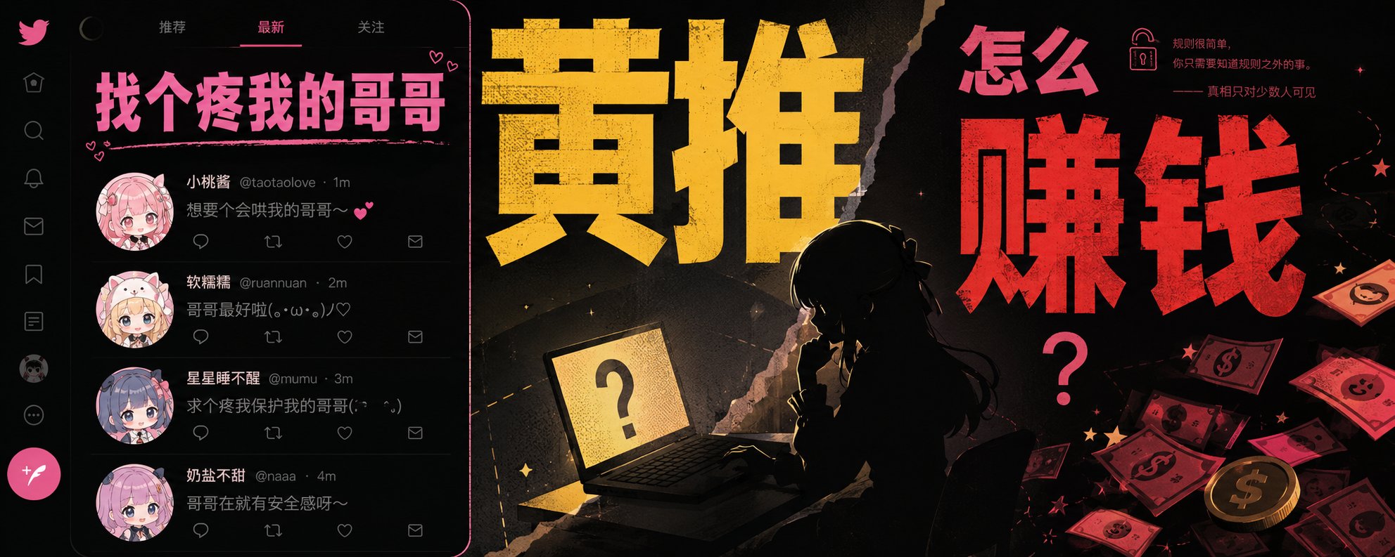 揭秘：一条色情回复到月入百万的链路