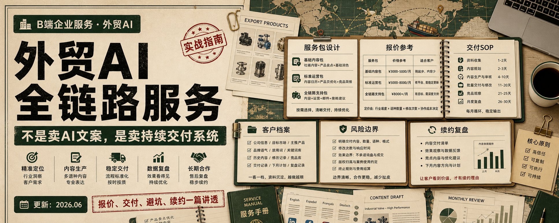 B端企业服务第二篇·外贸AI内容服务