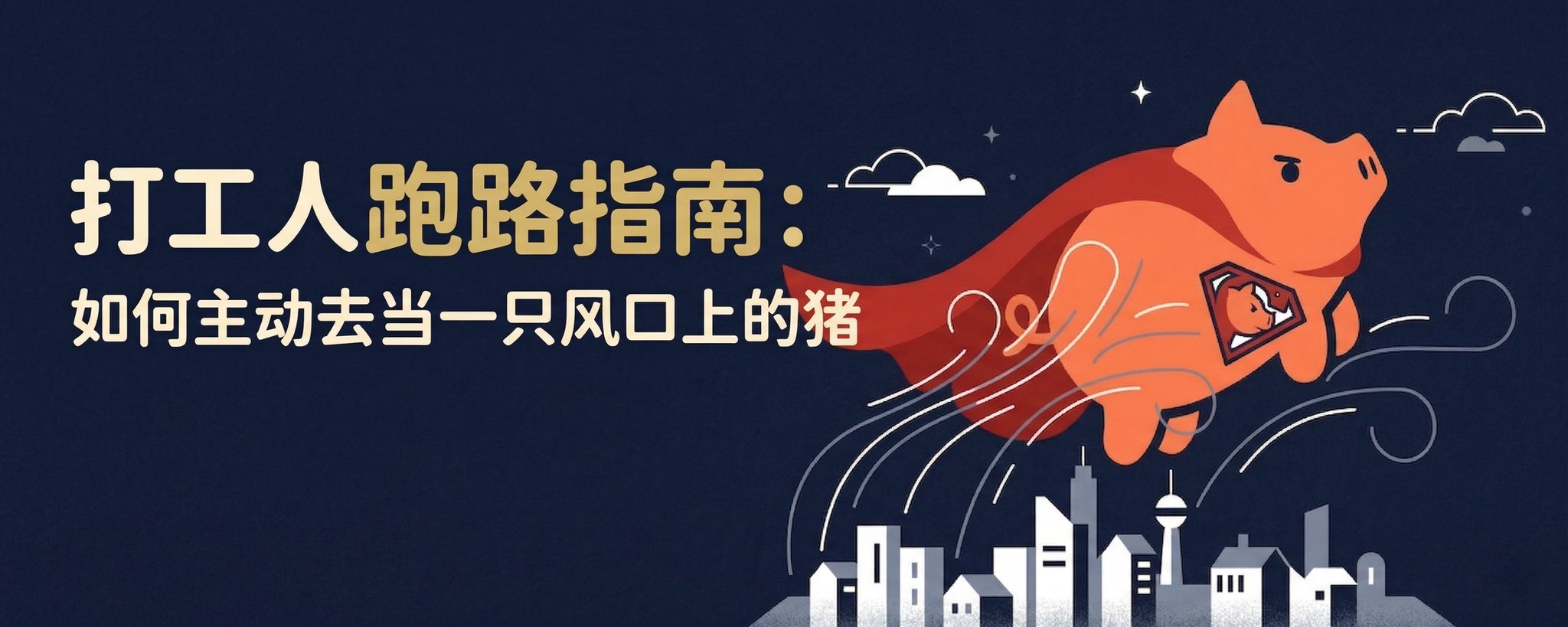 打工人跑路指南：如何主动去当一只风口上的猪