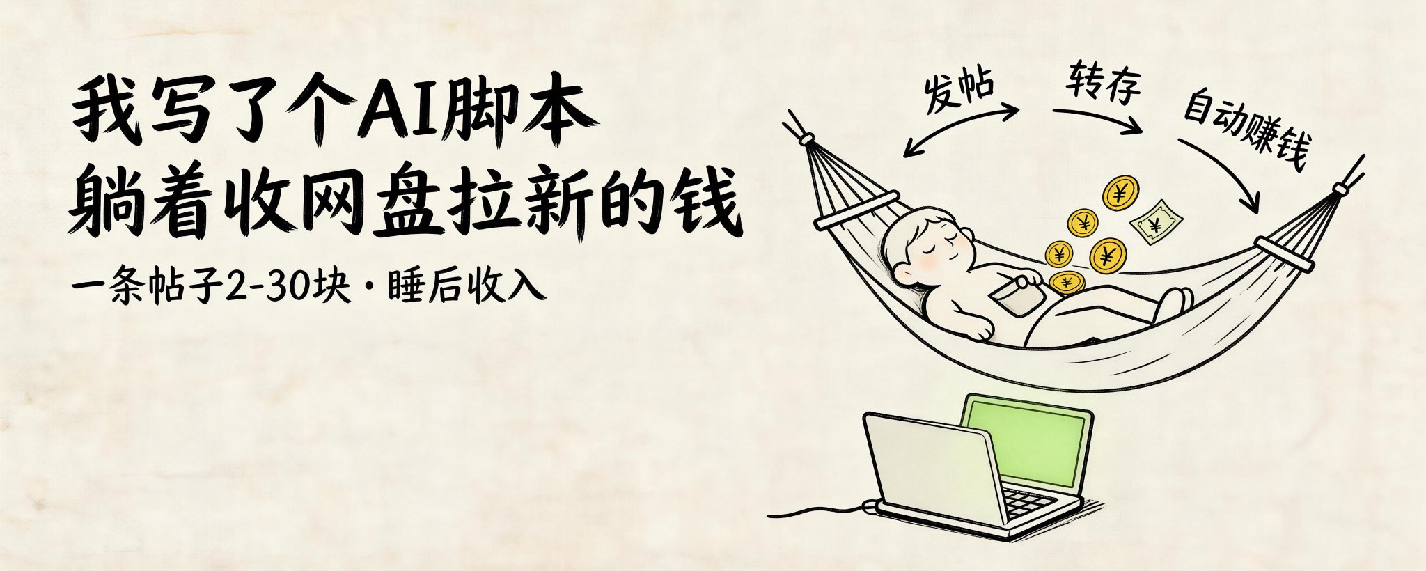 最简单的躺赚？网盘拉新终极揭秘