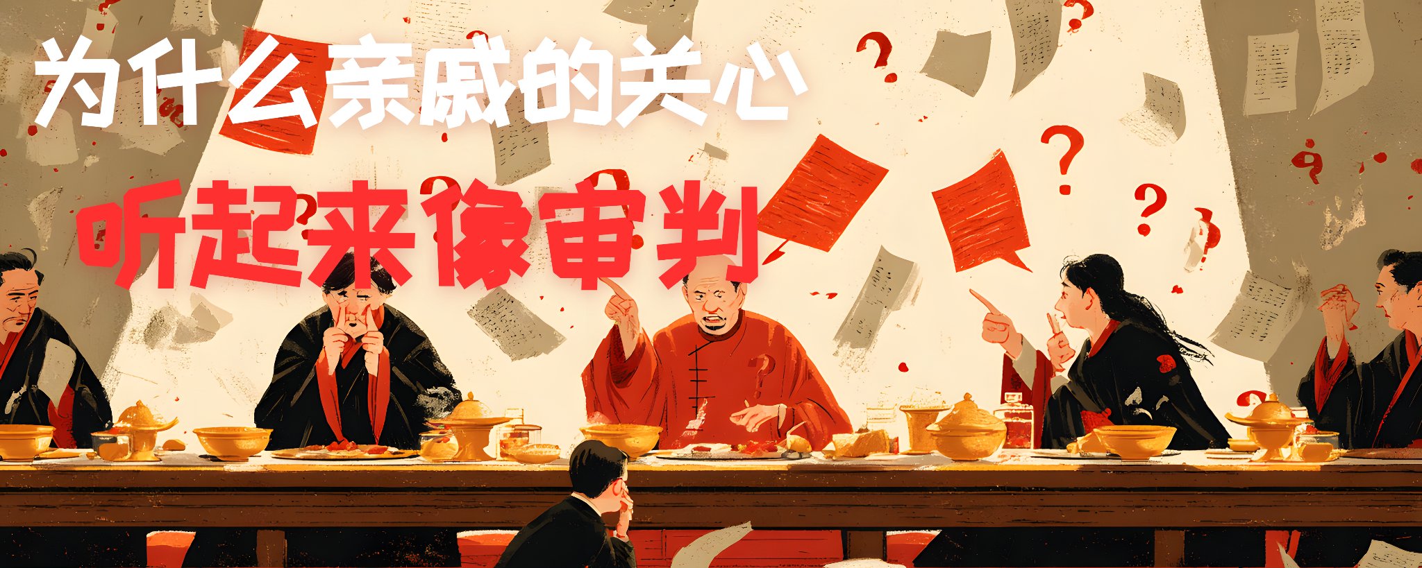为什么亲戚的关心，听起来像审判