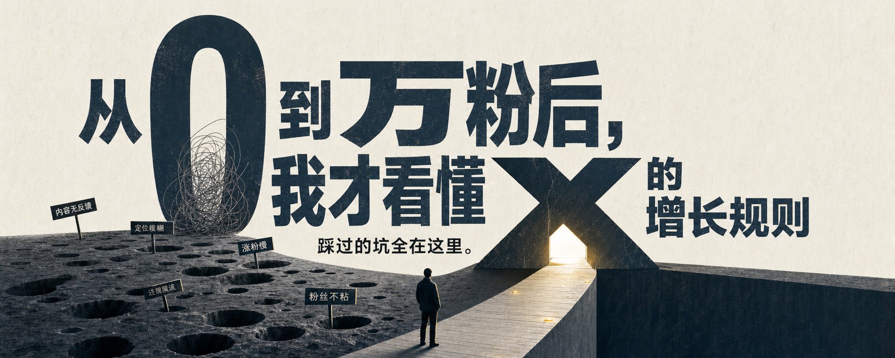 从 0 到万粉，我的 X 增长真实复盘