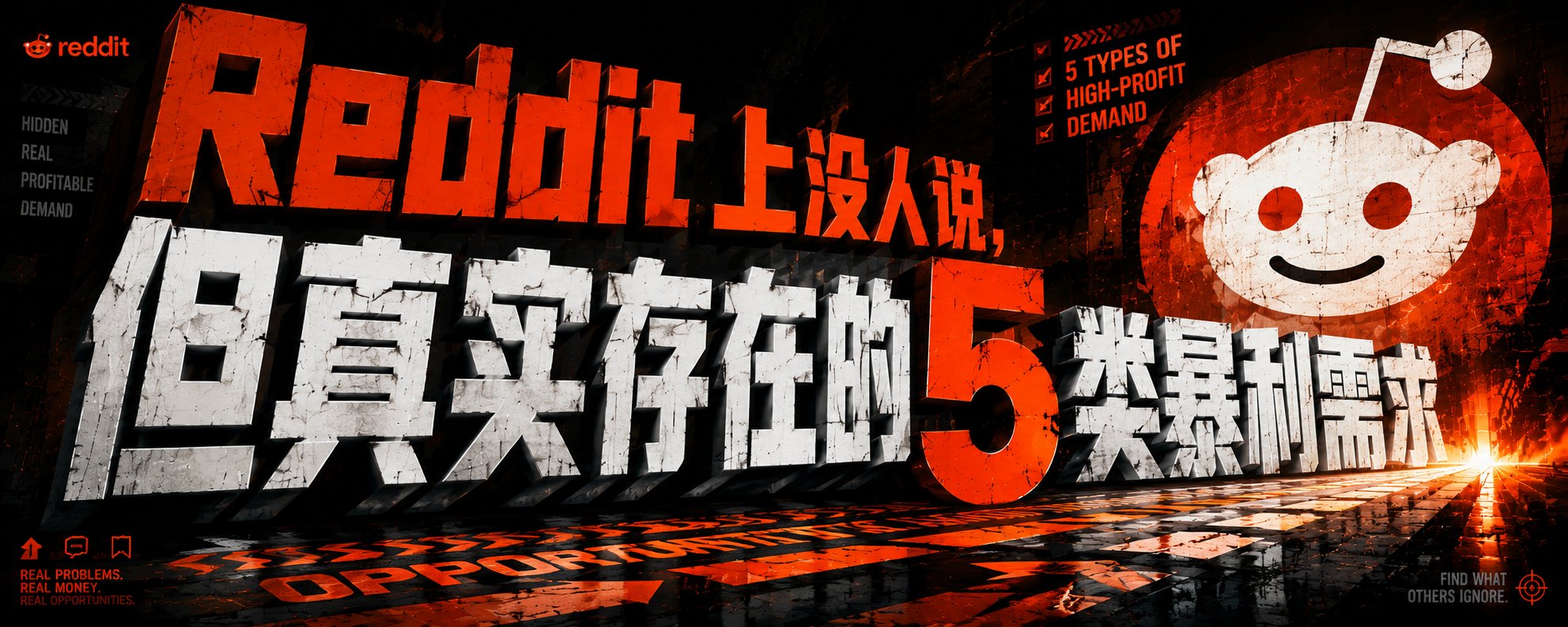 Reddit 上没人说，但真实存在的 5 类暴利需求