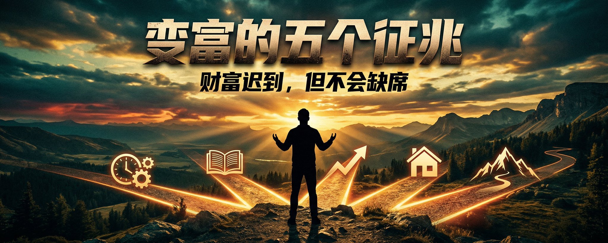 能变富的人，身上都会先出现这 5 个征兆