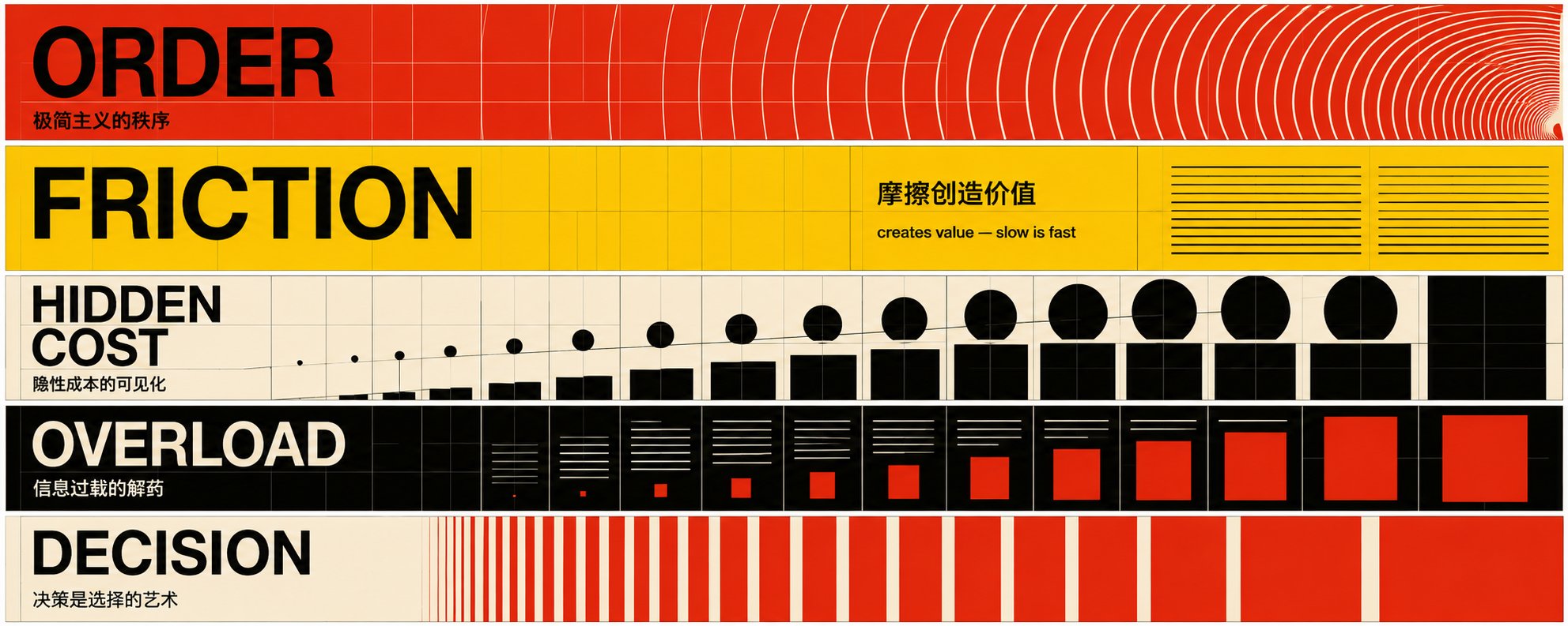 提示词美学解码 × 瑞士国际主义 _ 信息的秩序