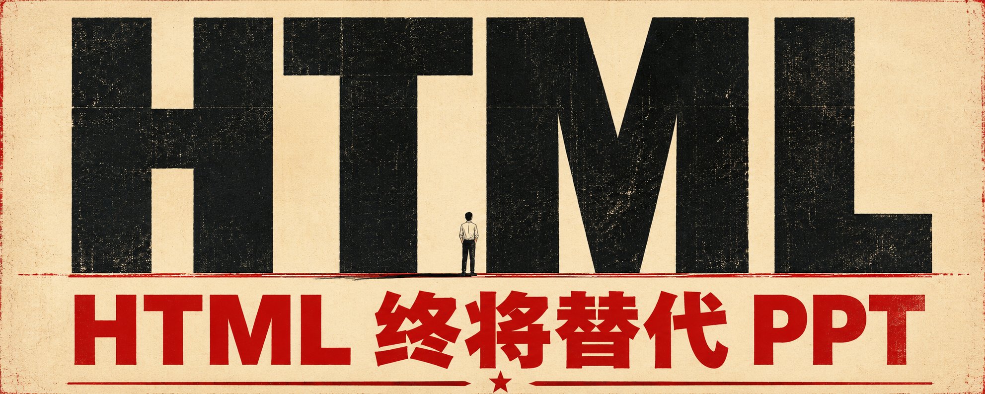 HTML 终将替代 PPT