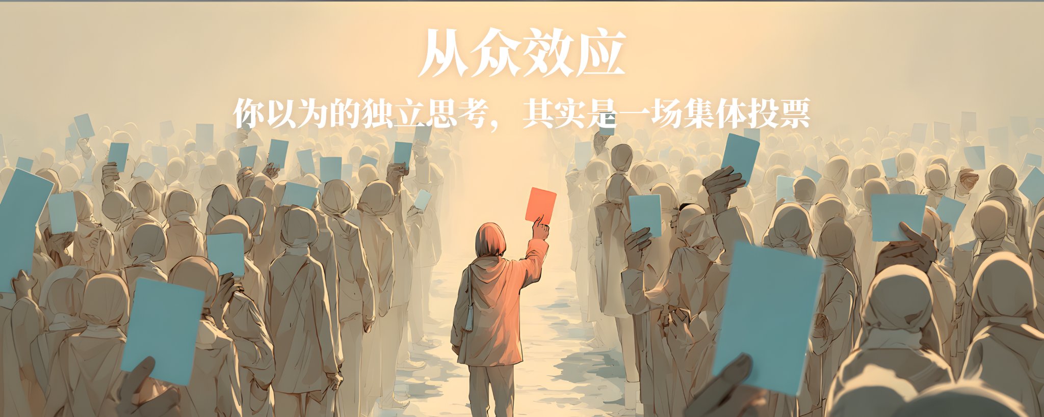 独立思考，其实是一场集体投票