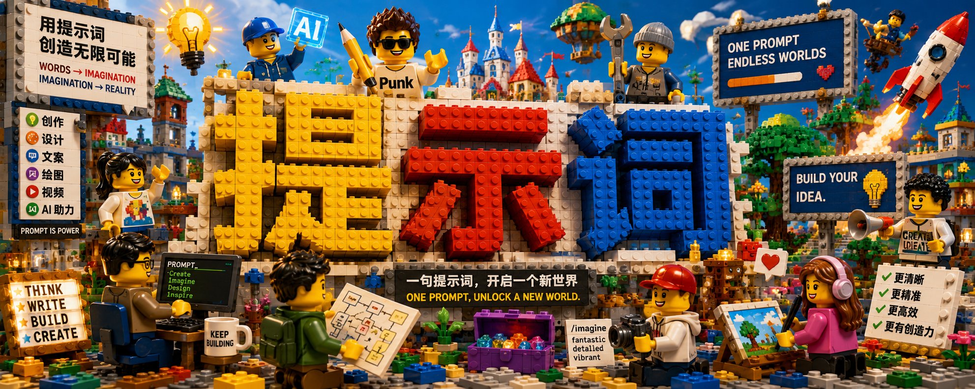 永远做个小孩，让我们一起Lego吧！