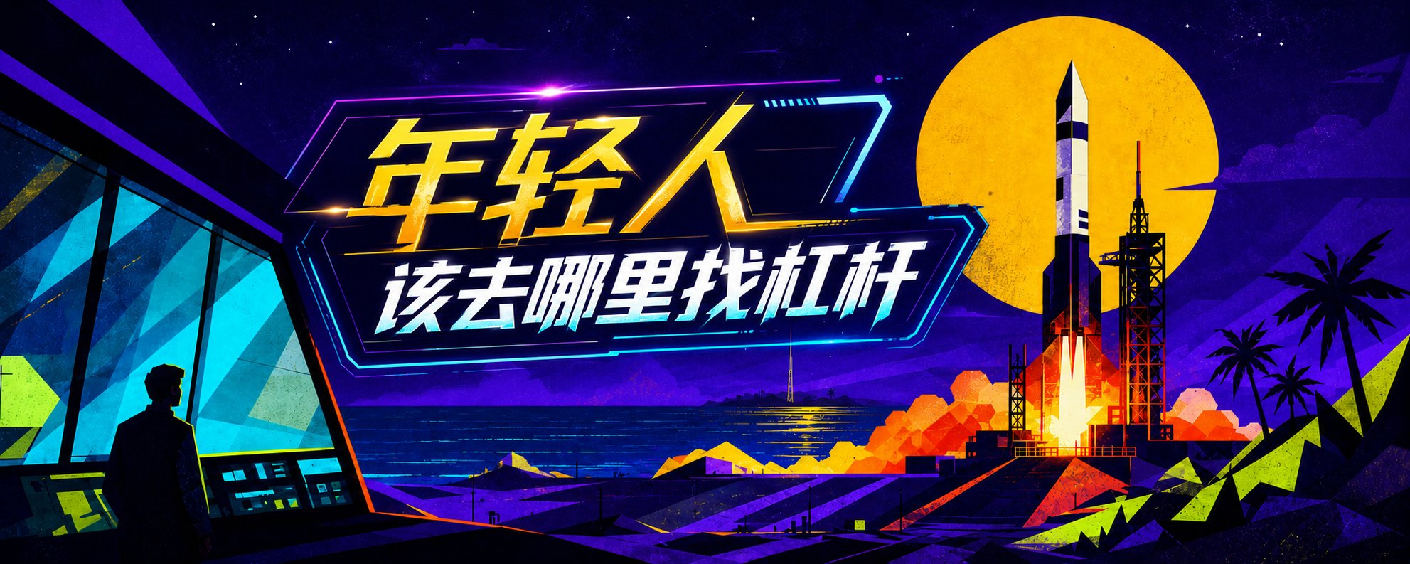 从马斯克身上看懂一件事：年轻人该去哪里找杠杆
