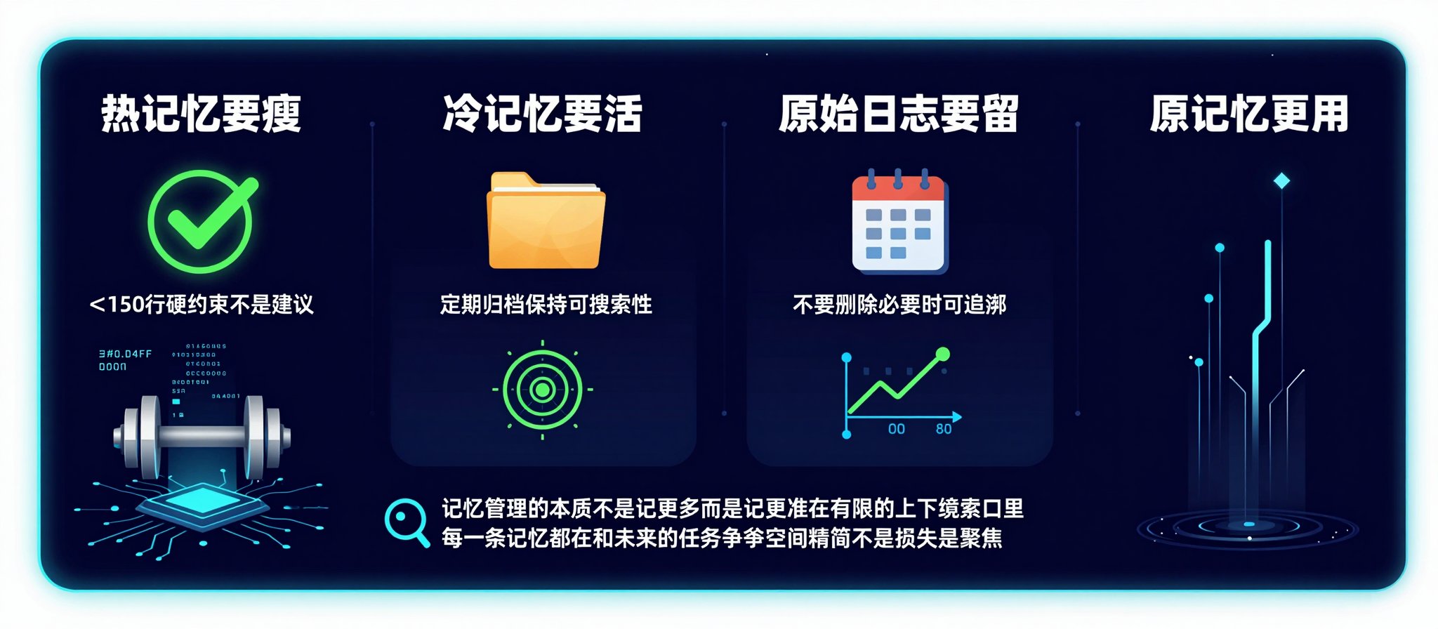 你的 AI Agent 为什么越用越蠢？OpenClaw 三层记忆架构实战 配图 9