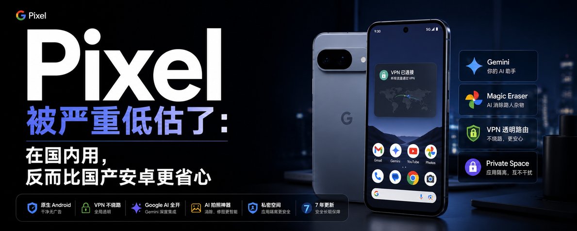 Pixel 被严重低估了：在国内用，反而比国产安卓更省心