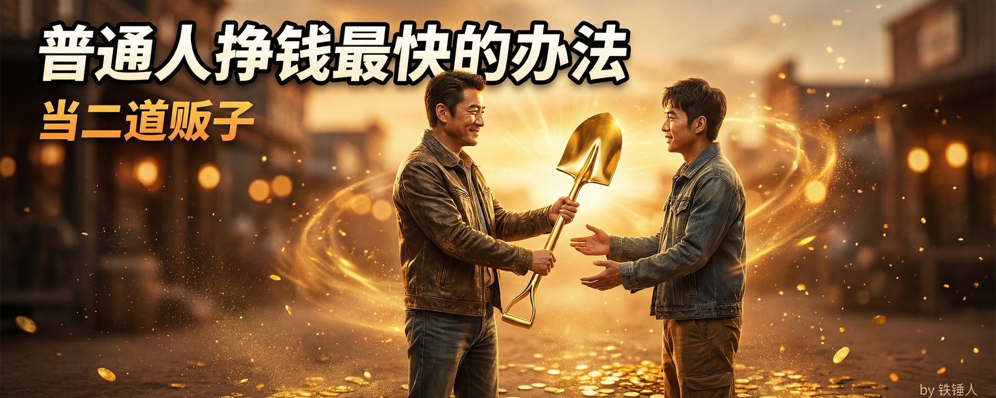 普通人挣钱最快的办法，当二道贩子
