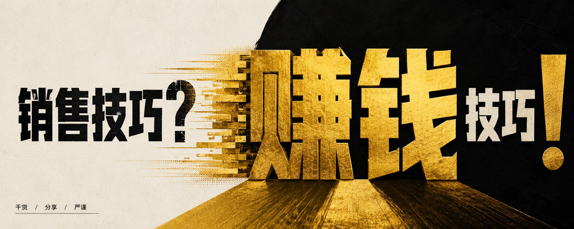 销售技巧就是赚钱技巧：从闲鱼买卖到千万订单，靠的是同一套沟通心法