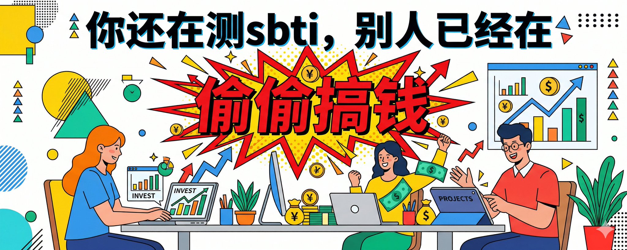 你还在测sbti，别人已经在偷偷搞钱了