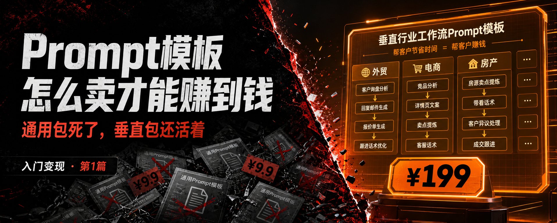 Prompt模板怎么卖才能赚到钱