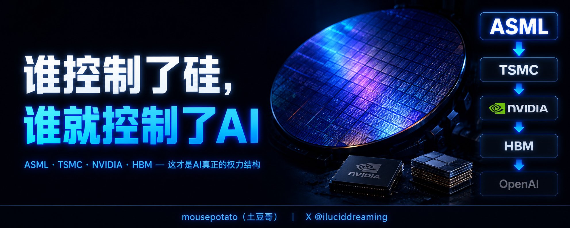谁控制了硅，谁就控制了AI