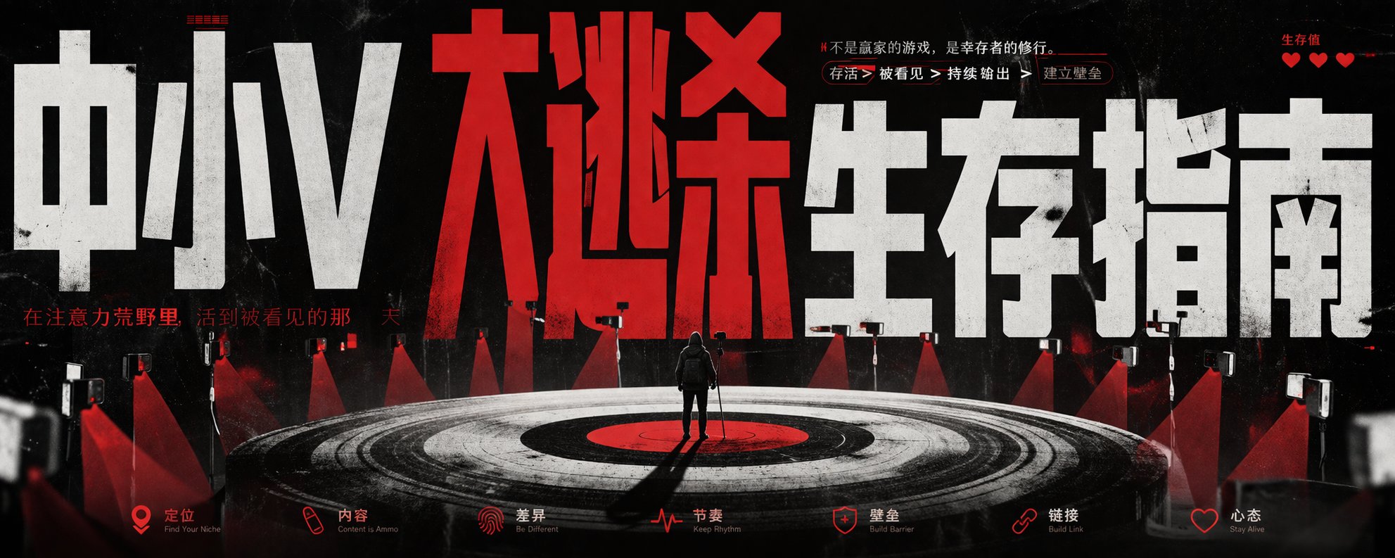 中小V大逃杀生存指南