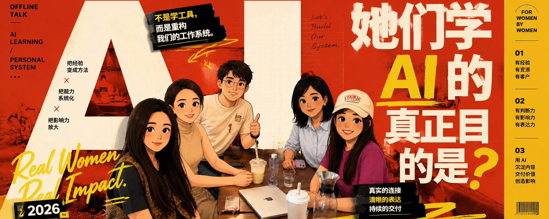 和富婆们聊完天，我才知道她们学 AI 的真正目的！