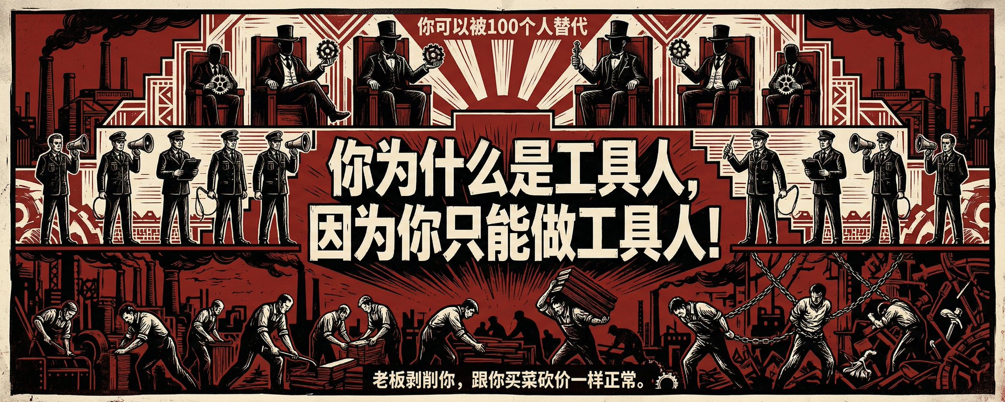 你为什么是工具人，因为你只能做工具人！